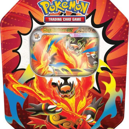 Ascended Heroes Tin (Mega Emboar ex)