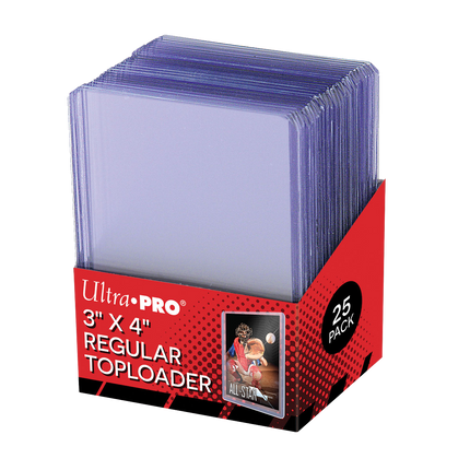 Ultra Pro Top Loader 25PK 3 X 4