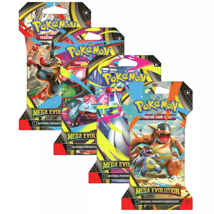 Mega Evolution Sleeved Booster Pack (Random Art)