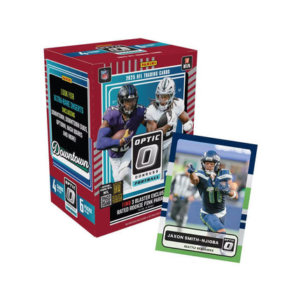 2025 Panini NFL Optic Donruss Football Trading Card Blaster Box