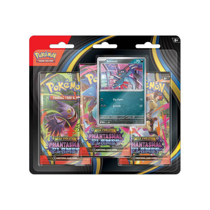 Phantasmal Flames Three-Booster Blister - Sneasel