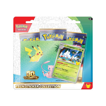30th Celebration Alolan Exeggutor Tech Sticker Collection