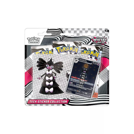 White Flare Tech Sticker Collection