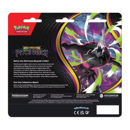 Pitch Black 3-Pack Blister (Random Art)