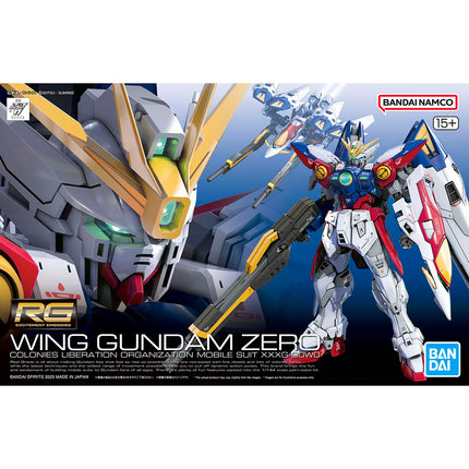 RG Gundam Wing- 1/144 Wing Gundam Zero