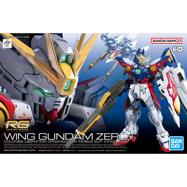 RG Gundam Wing- 1/144 Wing Gundam Zero