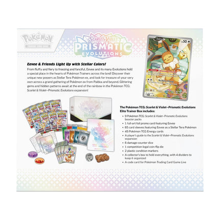 Prismatic Evolutions Elite Trainer Box