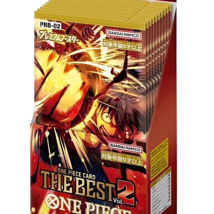 PRB-02 One Piece Card Game The Best Vol.2 Japanese Booster Box