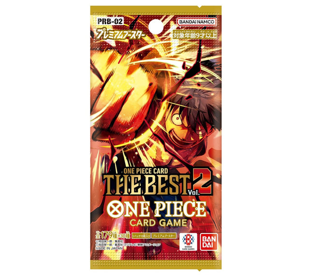 PRB-02 One Piece Card Game The Best Vol.2 Japanese Booster Box